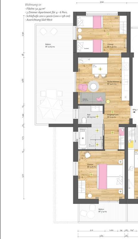 Residence Grünwald San Martino in Passiria Exterior foto